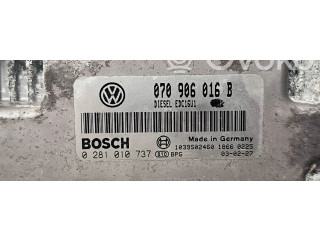 Блок управления двигателем Блок управления 070906016B   Volkswagen Phaeton