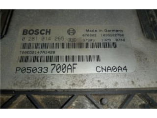 Řídící jednotka 281014265 Dodge Avenger 2010