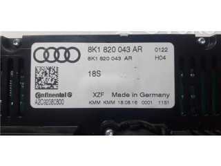 Блок управления кондиционера воздуха / климата/ печки (в салоне) 8k1820043ar Audi Q5 SQ5