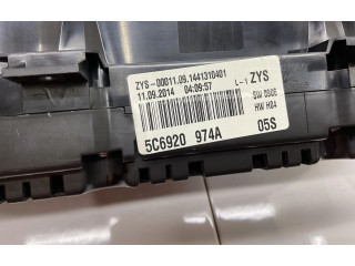 Панель приборов 5C6920974A Volkswagen Jetta VI