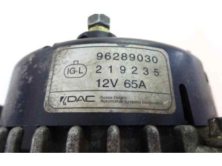 Генератор 96289030   Chevrolet Matiz      