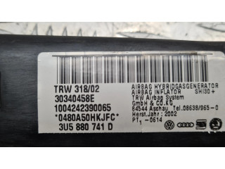 Боковая подушка безопасности 3U5880741D, 30340458E Skoda Superb B5 (3U)