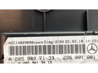 Přístrojová deska Mercedes-Benz GLC X253 C253 2017 A2059007133