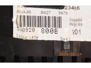 Панель приборов 5J0920800E Skoda Fabia Mk2 (5J)