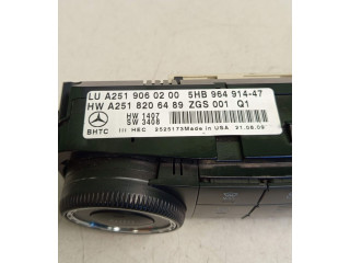 Блок управления климат-контролем A2518206489, A2519060200 Mercedes-Benz ML W164