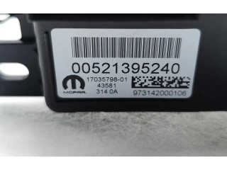 Блок управления климат-контролем 00521395240, 17035798   Jeep Renegade