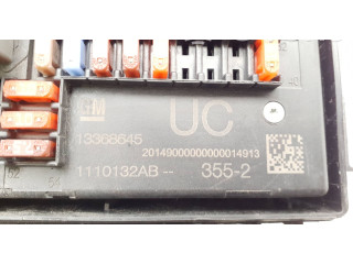 Pojistková skříňka 13368645, 1110132AB Opel Zafira C 2013