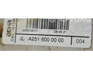Интеркулер A2515000000 Mercedes-Benz R W251 3.0