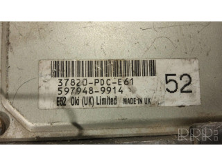 Блок управления двигателя 37820PDCE61, 5979489914 Honda Accord