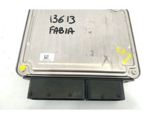 Блок управления двигателя 04C907309BP, 0261S21435   Skoda Fabia Mk3 (NJ)