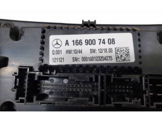 Steuergerät Klimaanlage A1669007408   Mercedes-Benz GL X166