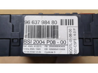 Блок комфорта 9663798480, 2956066040408   Citroen C4 I   