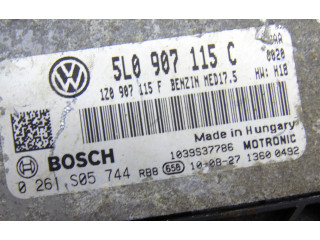 Блок управления двигателя 5L0907115C Skoda Yeti (5L)