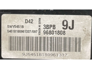 Блок управления двигателя 96801808, 96801808   Chevrolet Matiz