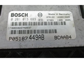 Řídící jednotka 0281013693, P05187449AB   Dodge Caliber 2007