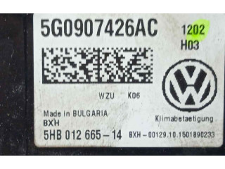Блок управления климат-контролем 5G0907426AC Volkswagen PASSAT