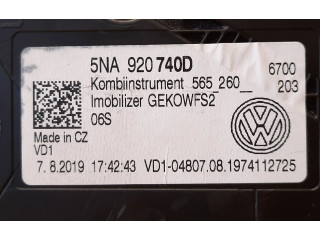Přístrojová deska Volkswagen Tiguan 2016 5NA920740D, 5NA920740D