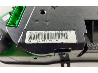 Спидометр (приборный щиток) 4B0919860P, E509E329483U176 Audi A6 S6 C5 4B