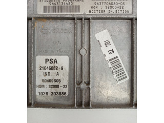 Блок управления двигателя SAGEM, 21646082-9 Peugeot 306