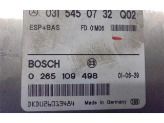 Блок управления АБС 0315450732, 0265109498   Mercedes-Benz E AMG W210