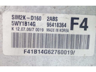 Блок управления двигателя 96418364, 5WY1B14G   Chevrolet Epica