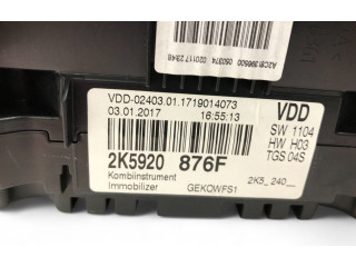 Панель приборов 2K5920876F Volkswagen Caddy