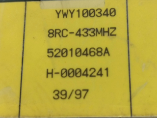 Přístrojová deska Land Rover Freelander 2001 LR0008001, 52010468A