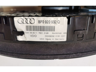 Спидометр (приборный щиток) 8P0920932Q Audi A3 S3 A3 Sportback 8P
