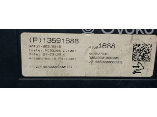 Модуль блока управления кондиционером    Opel Meriva B