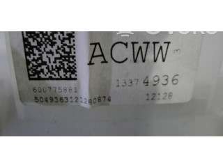 Přístrojová deska Opel Zafira C 2015