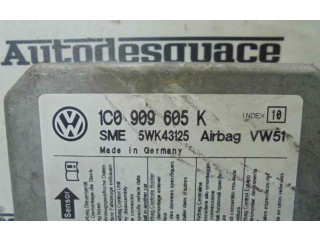 Блок подушек безопасности 1CO909605K Skoda Fabia Mk2 (5J)