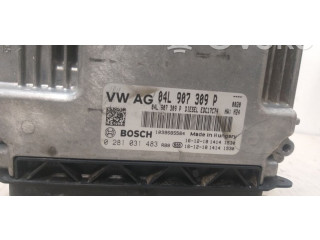 Блок управления двигателя 04L907309P, 0281031483 Volkswagen Cross Touran II