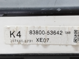 Přístrojová deska  Lexus IS 220D-250-350 2007 8380053642, 2574405731  