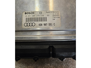 Блок управления двигателя 0261204235, 4D0907551C   Audi A8 S8 D2 4D