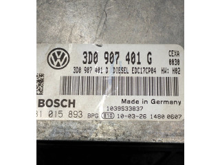 Блок управления двигателем Блок управления 3D0907401D, 3D0907401G   Volkswagen Phaeton