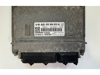 Блок управления двигателя 03E906023AL, 03E906023L   Skoda Fabia Mk2 (5J)