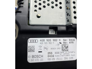 Панель приборов 4G8920982M, 0263672120 Audi A6 C7