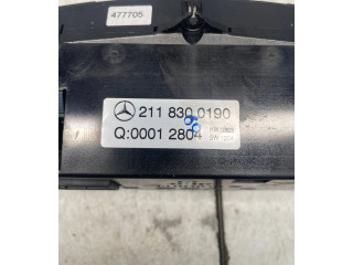 Блок управления климат-контролем 2118300190, 477705   Mercedes-Benz E AMG W211
