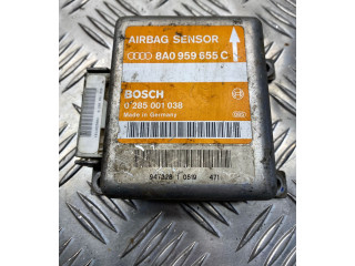 Блок подушек безопасности 8A0959655C, 0285001038   Audi A6 S6 C4 4A