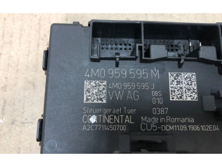 Блок управления центрального замка 4M0959595M, 4M0959595M Audi e-tron