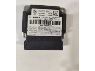 Блок подушек безопасности 6R0959655C, 0285010527 Skoda Fabia Mk2 (5J)