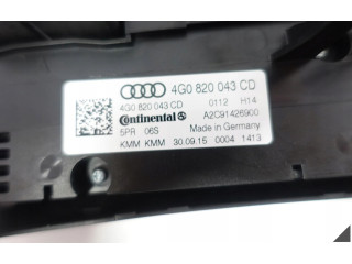 Блок управления климат-контролем 4G0820043CD   Audi A7 S7 4G