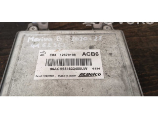 Блок управления двигателя 12642927, 12679198   Opel Meriva B