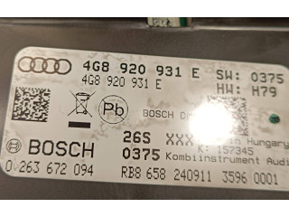 Панель приборов 4G8920931 Audi A7 S7 4G