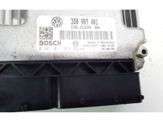 Блок управления двигателя 3D0907401, 0281011959 Volkswagen Phaeton