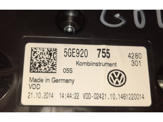 Панель приборов 5GE920755, VDD02421   Volkswagen e-Golf       