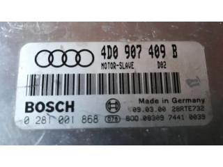 Блок управления двигателя 4D0907409B, 0281001868 Audi A8 S8 D2 4D