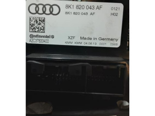 Блок управления климат-контролем 8K1820043F, A2C37833400 Audi A4 Allroad