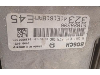 Блок управления двигателем Блок управления 51828300, 281015575 Fiat Linea