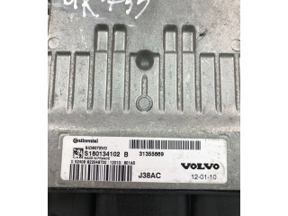 Блок управления двигателем Блок управления 31355669, S180134102B   Volvo V70